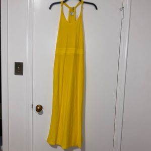 Yellow Bald Head Blues maxi dress